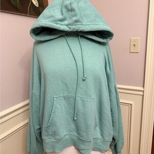 American Eagle Outfitters Blue Sweatshirt Hoodie